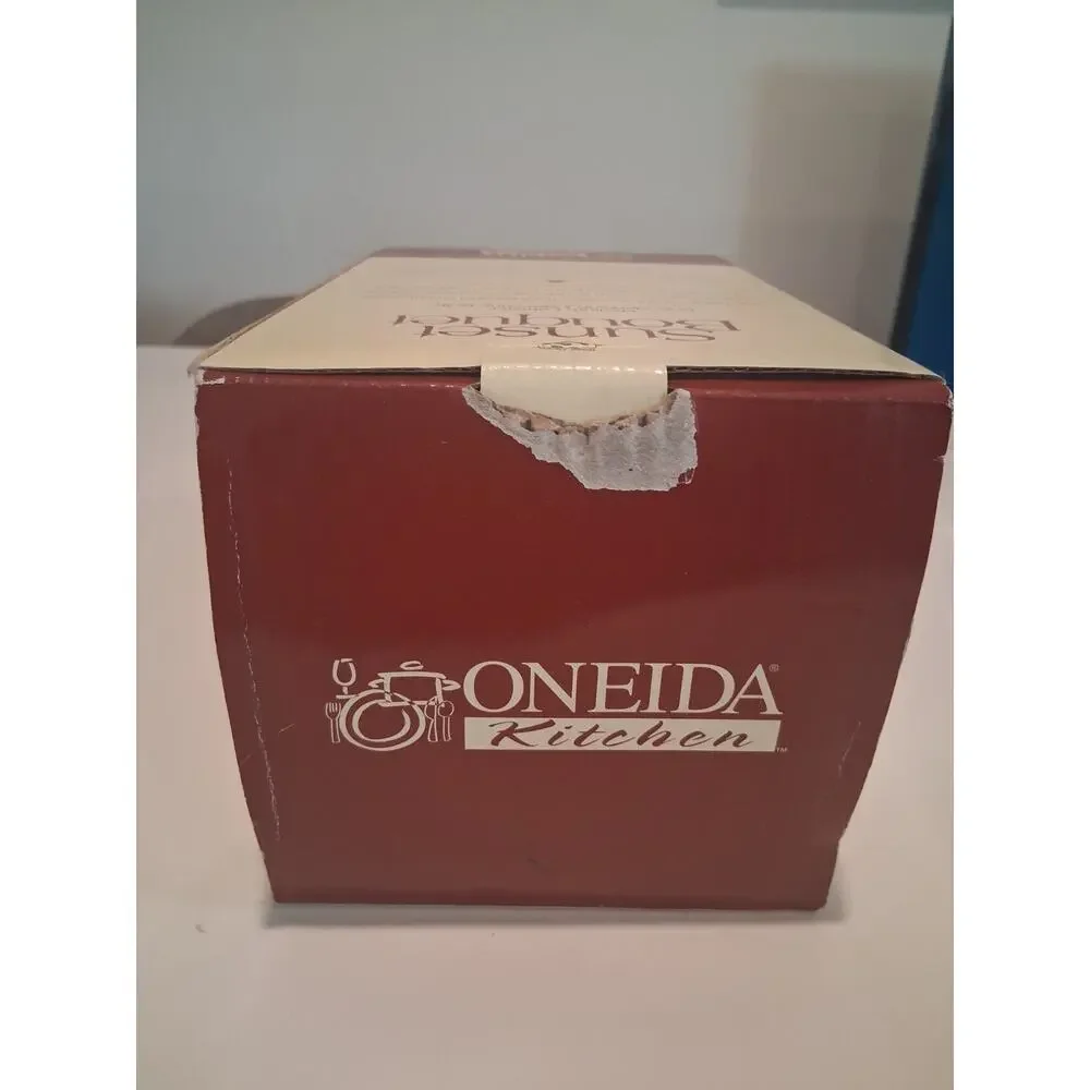 Vintage 2003 Oneida Sunset Bouquet Medium Canister R704956 - New Old Stock...